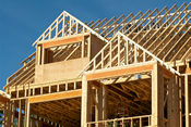 Framed house