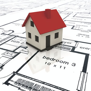 Home and Blue Prints