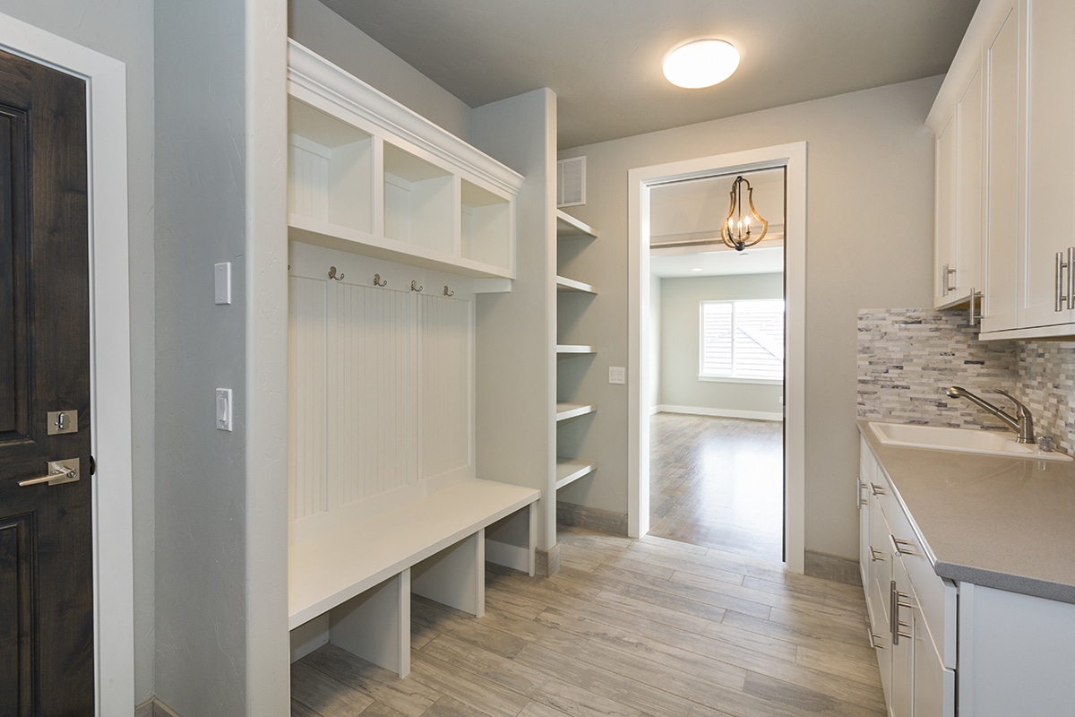 Rear foyer