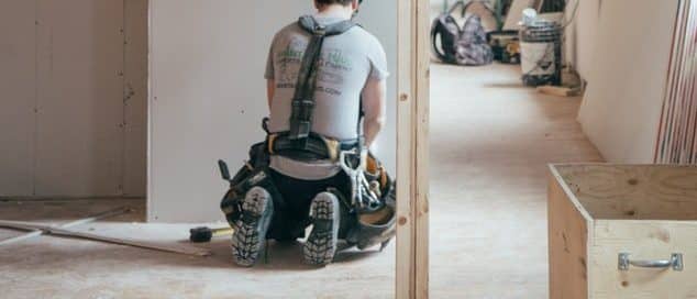 construction worker at work