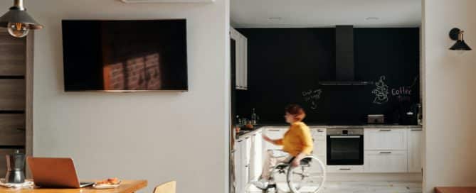 Wheelchair accessible home