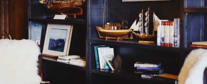 Nautical themed library