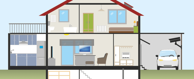 House interior graphic