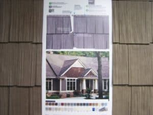Vinyl color sample