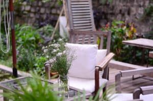 Outdoor seating
