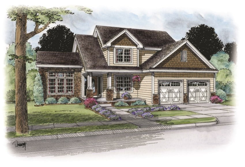 House Exterior Drawing