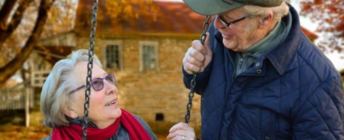 retired couple