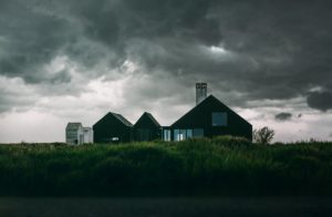 House Exterior on a stormy day