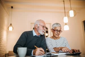 retired couple