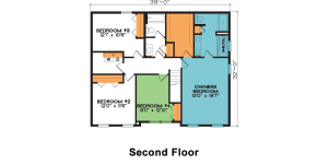 Arlington 2nd Floor House Plan
