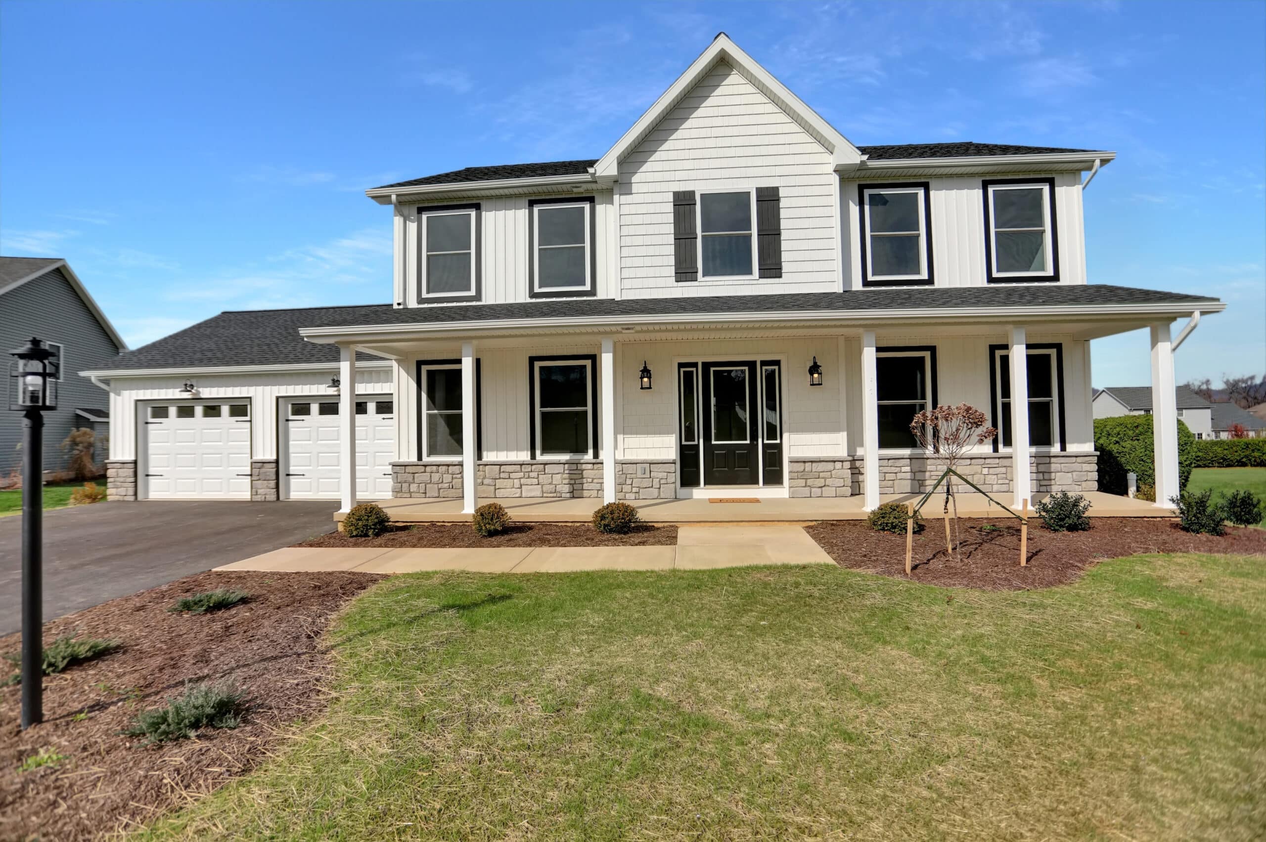 Exterior of the home for sale